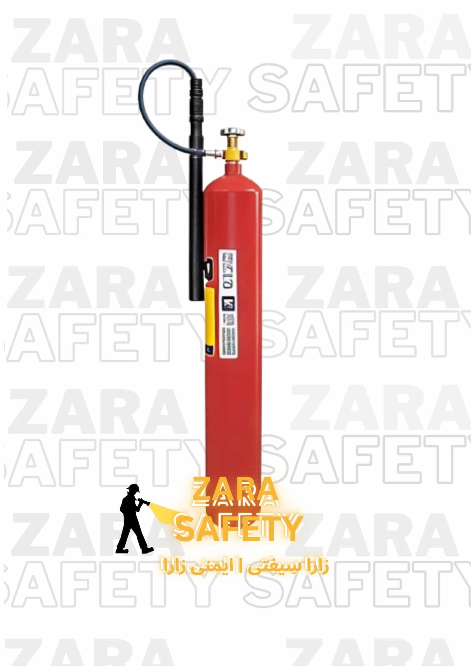 كپسول آتش نشاني co2 دژ12 کیلویی