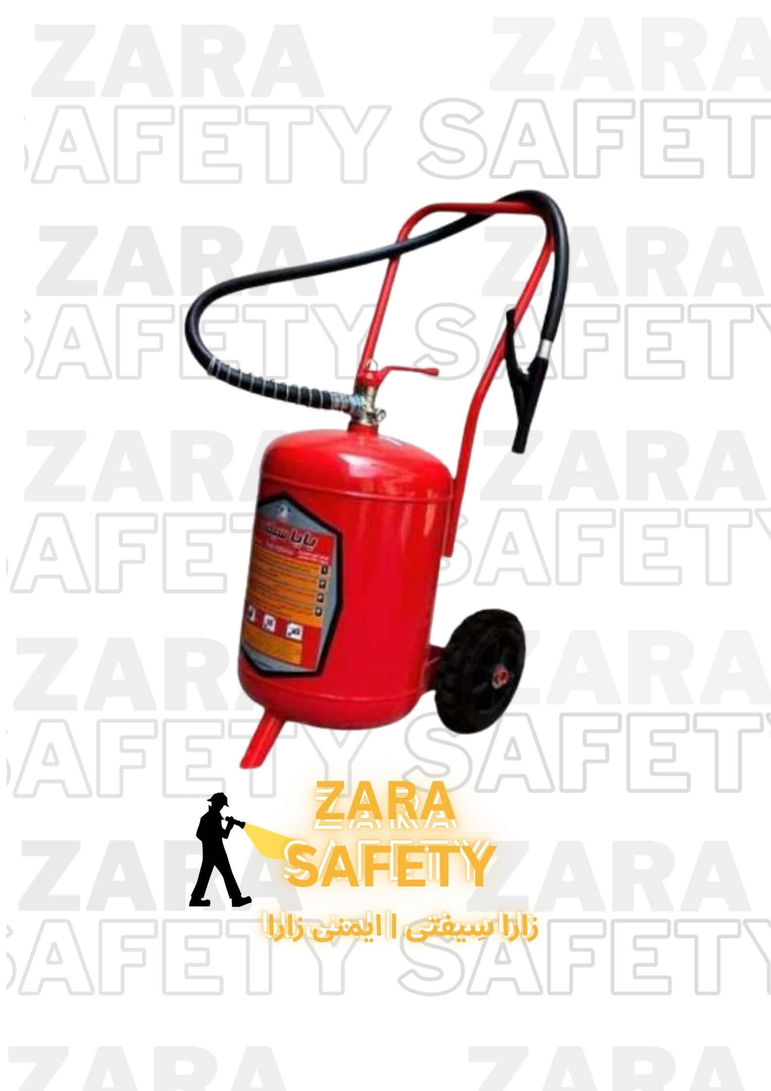 كپسول آتش نشاني پودری بایا 25 کیلویی