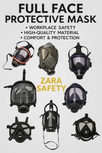 ماسک شیمیایی تمام صورت زارا سیفتی